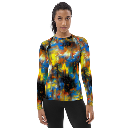 Women's Rash Guard - Wallis Warp