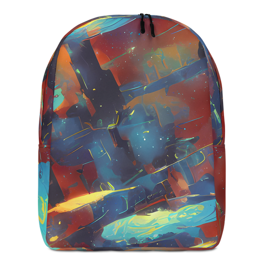 Minimalist Backpack - Journey Through Infinity