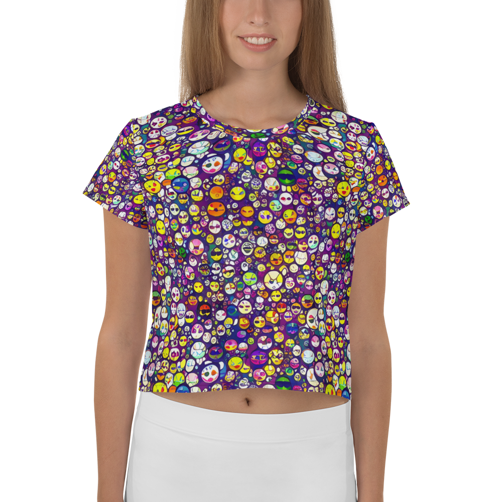 Women's Crop Tee - Mosaic Moods