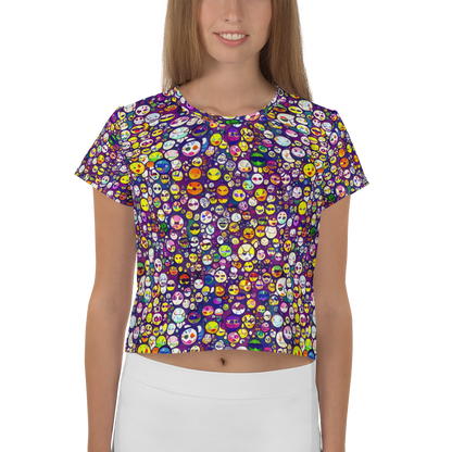 Women's Crop Tee - Mosaic Moods