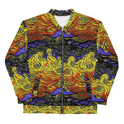 Bomber Jacket - Dancing Solar Flare