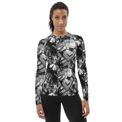 Women's Rash Guard - Silent Reflection