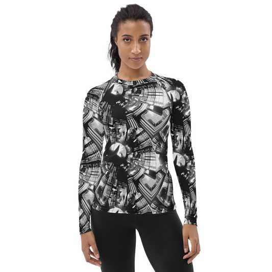 Women's Rash Guard - Silent Reflection