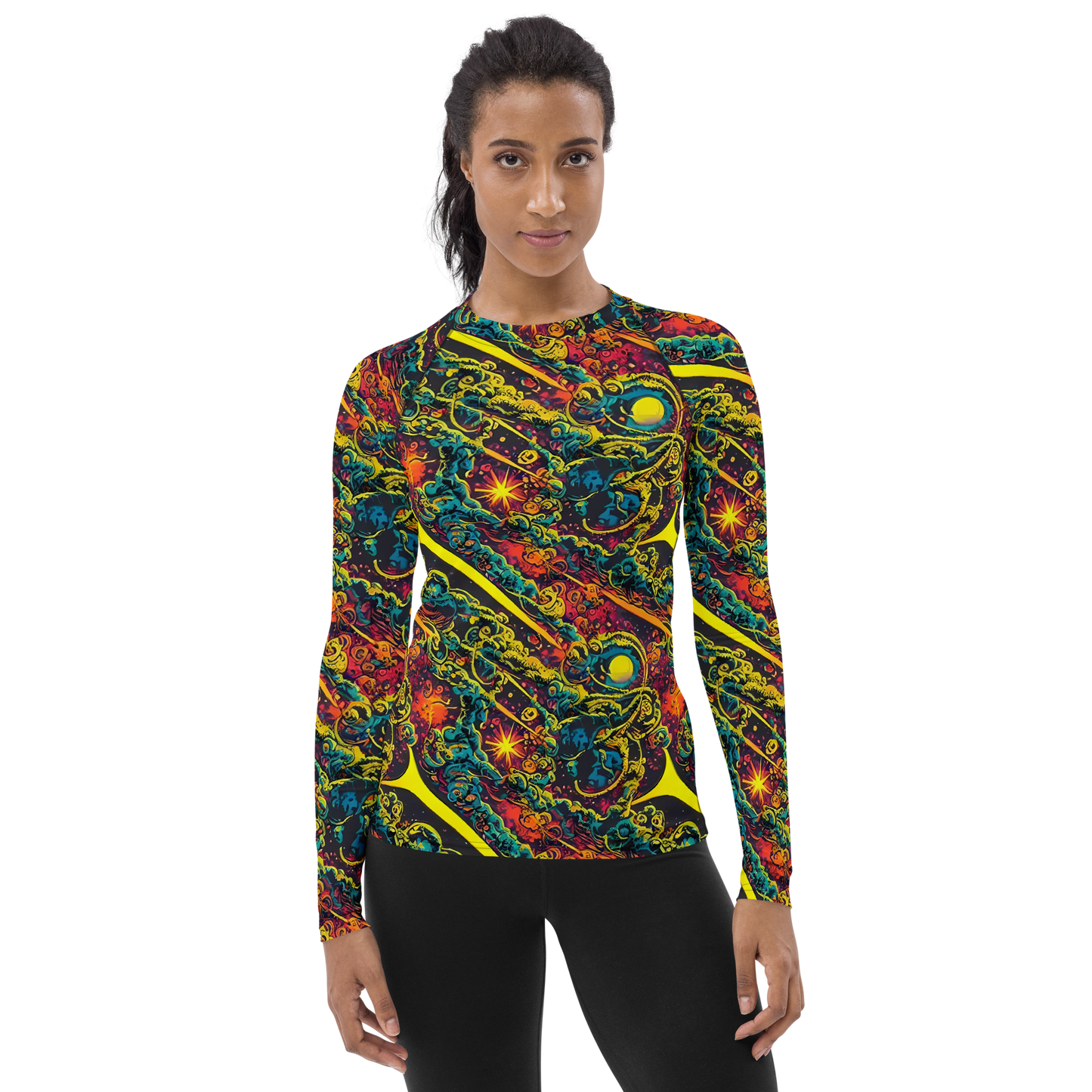 Women's Rash Guard - Gogos Galaxy