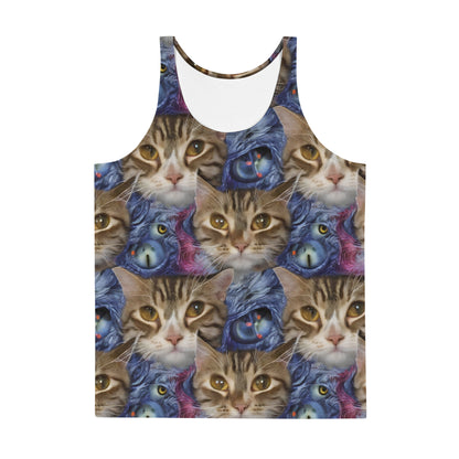 Men's Tank Top - Feline Fantasy