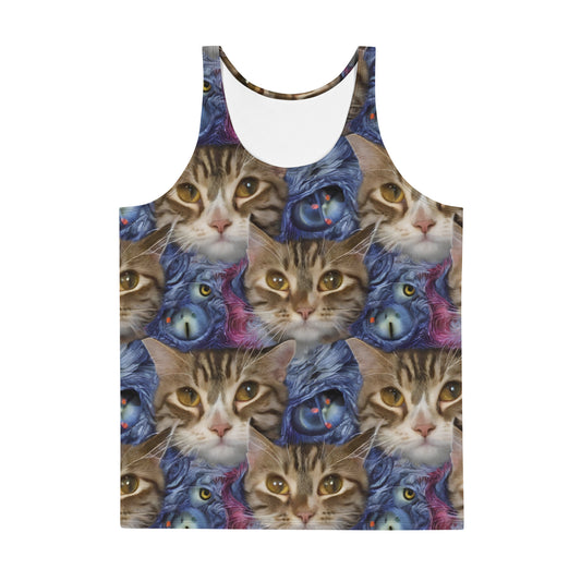 Men's Tank Top - Feline Fantasy