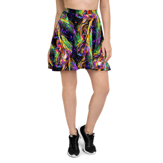 Skater Skirt - Galactic Flamenco