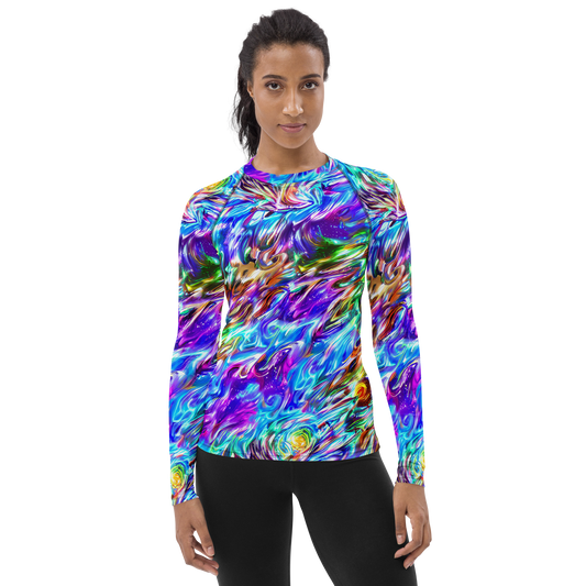 Women's Rash Guard - Faini Whirlwind