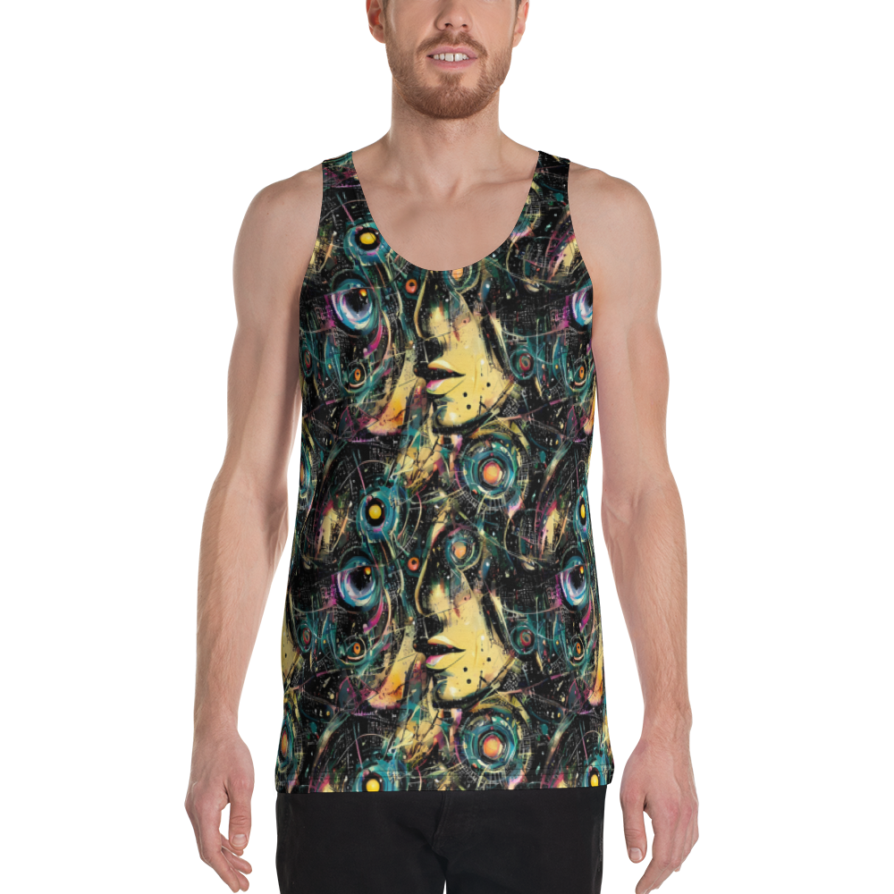 Men's Tank Top - Celestial Echoes