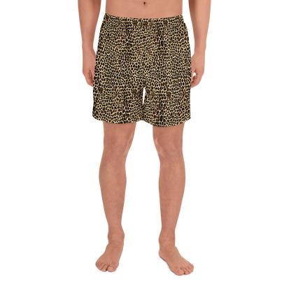 Men's Athletic Shorts - Cheetah Mosaic