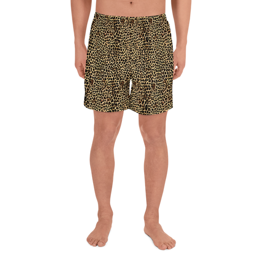 Men's Athletic Shorts - Cheetah Mosaic