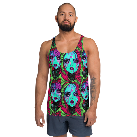 Men's Tank Top - Luminous Nightfall