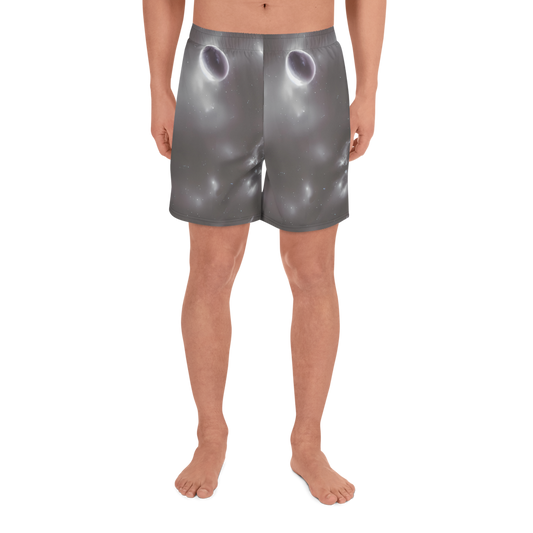 Men's Athletic Shorts - Silver Nebula