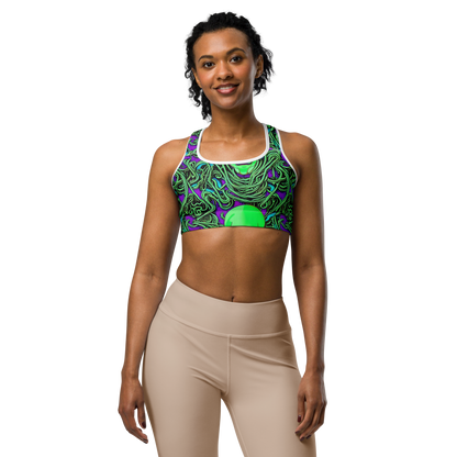 Sports Bra - Ghostly Labyrinth