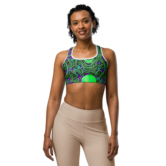 Sports Bra - Ghostly Labyrinth