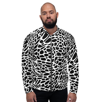 Bomber Jacket - Monochrome Mystique