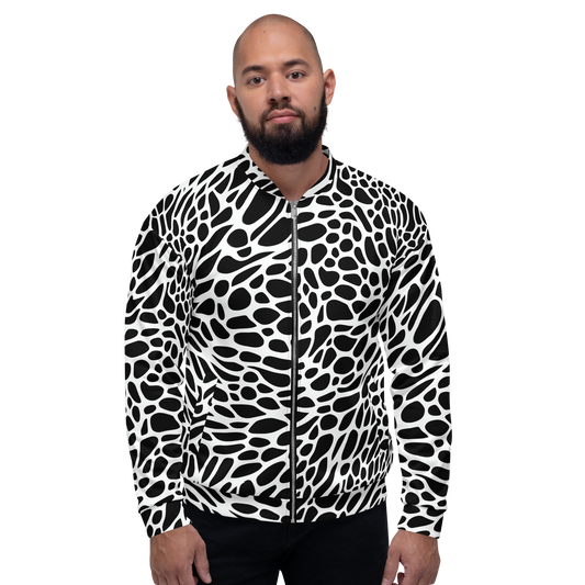 Bomber Jacket - Monochrome Mystique