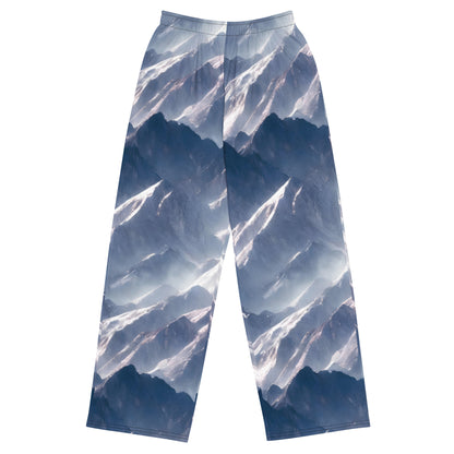 Wide-Leg Pants - Frosted Zenith