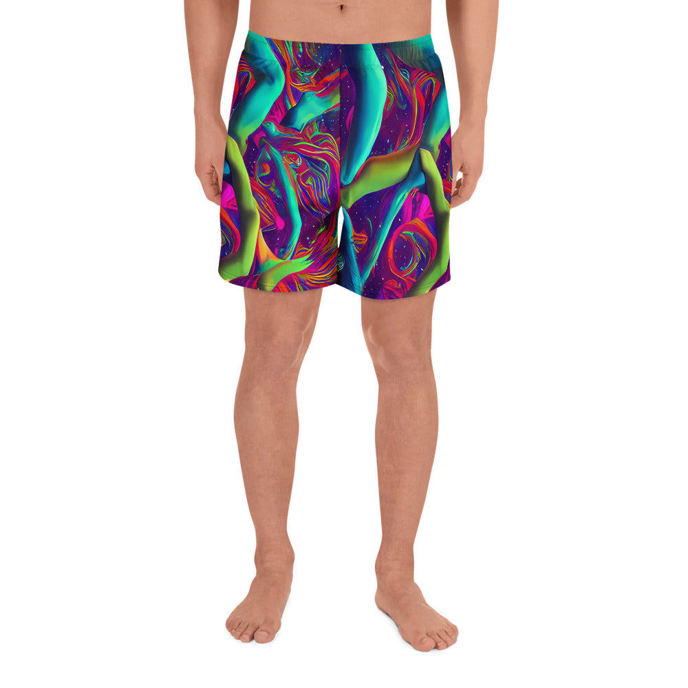 Men's Athletic Shorts - Carnevale Cosmos