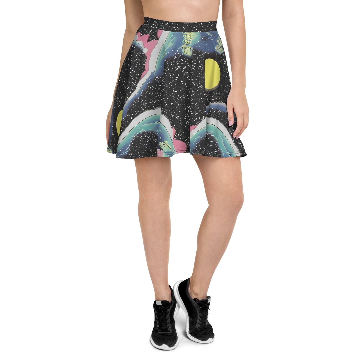 Skater Skirt - Lunar Waves