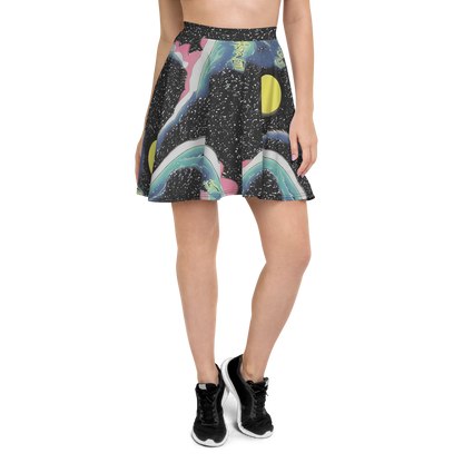 Skater Skirt - Lunar Waves