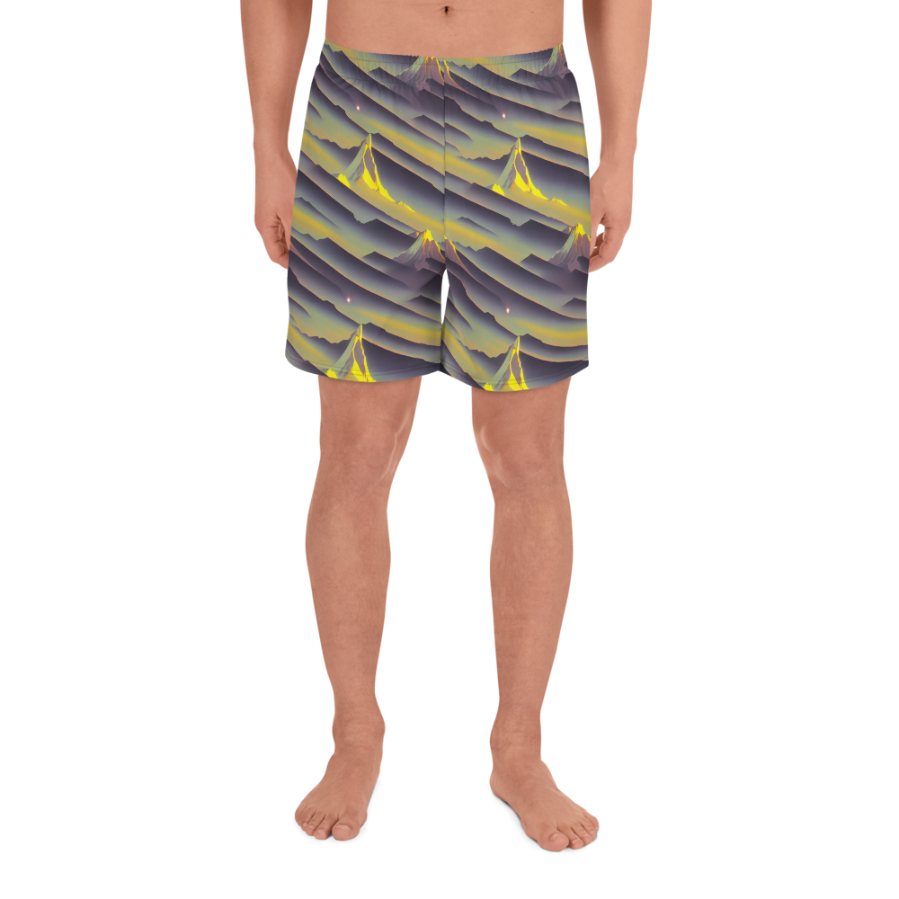 Men's Athletic Shorts - Surreal Summit
