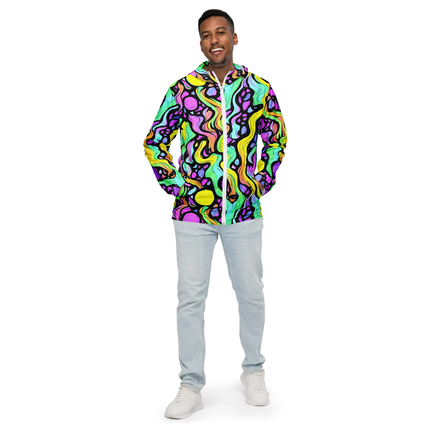 Men's Windbreaker - Sillman Swirl