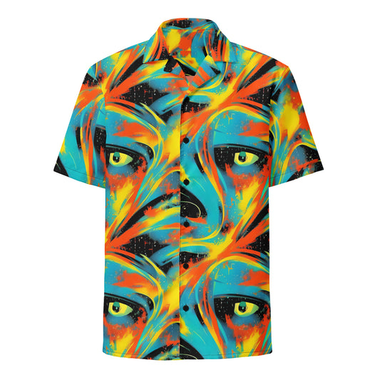 Button Shirt - Solar Swoosh