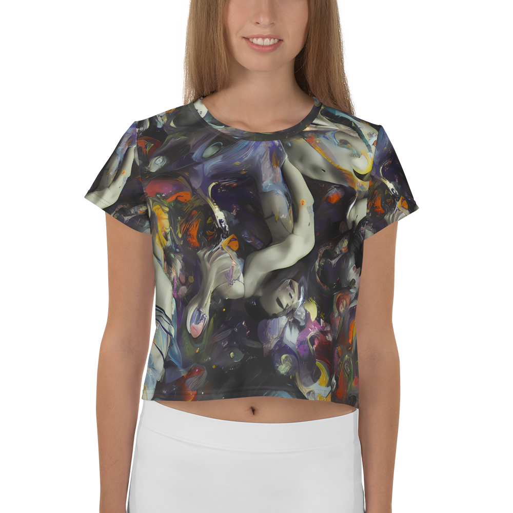 Women's Crop Tee - Dreamweaver's Canvas