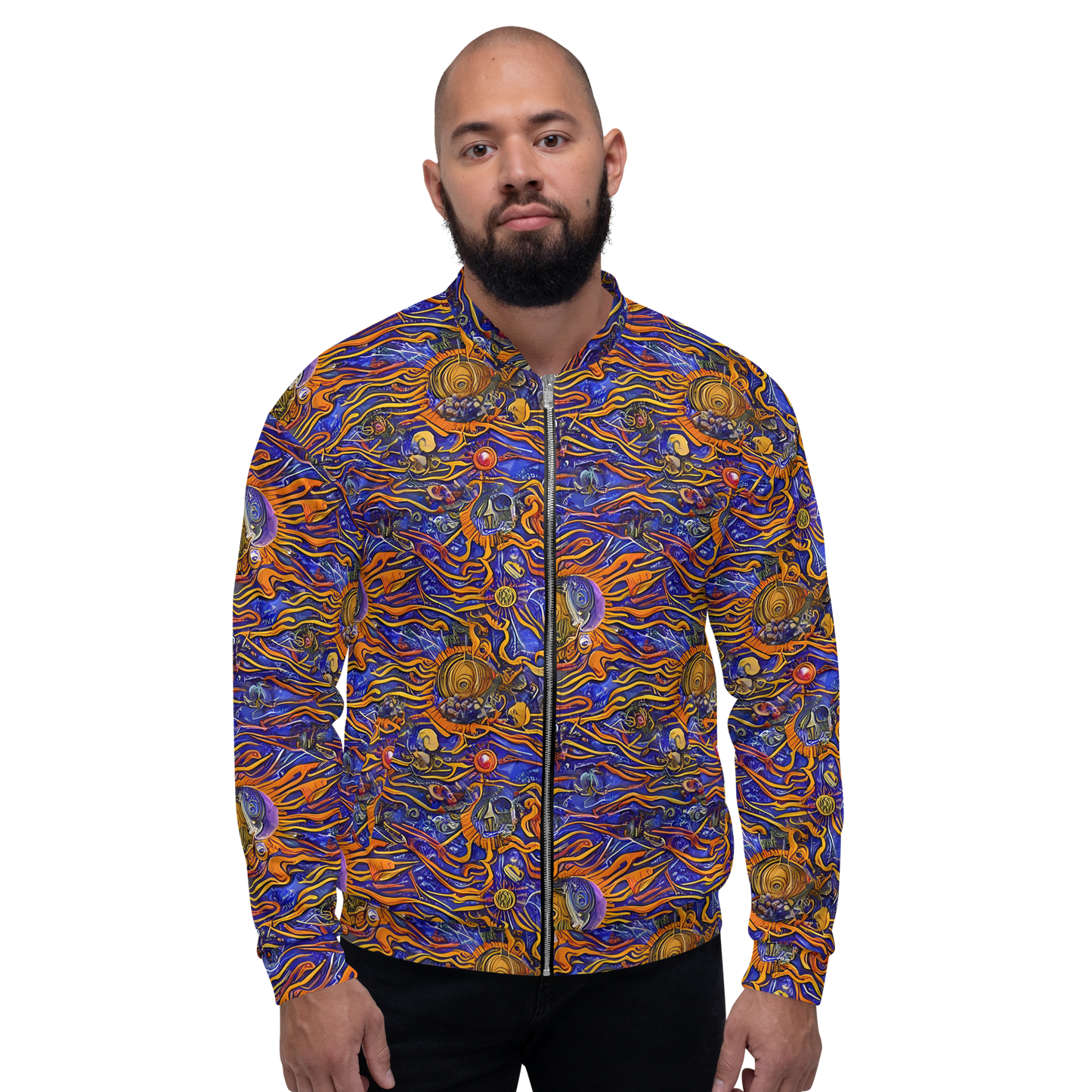 Bomber Jacket - Mantegna Swirl