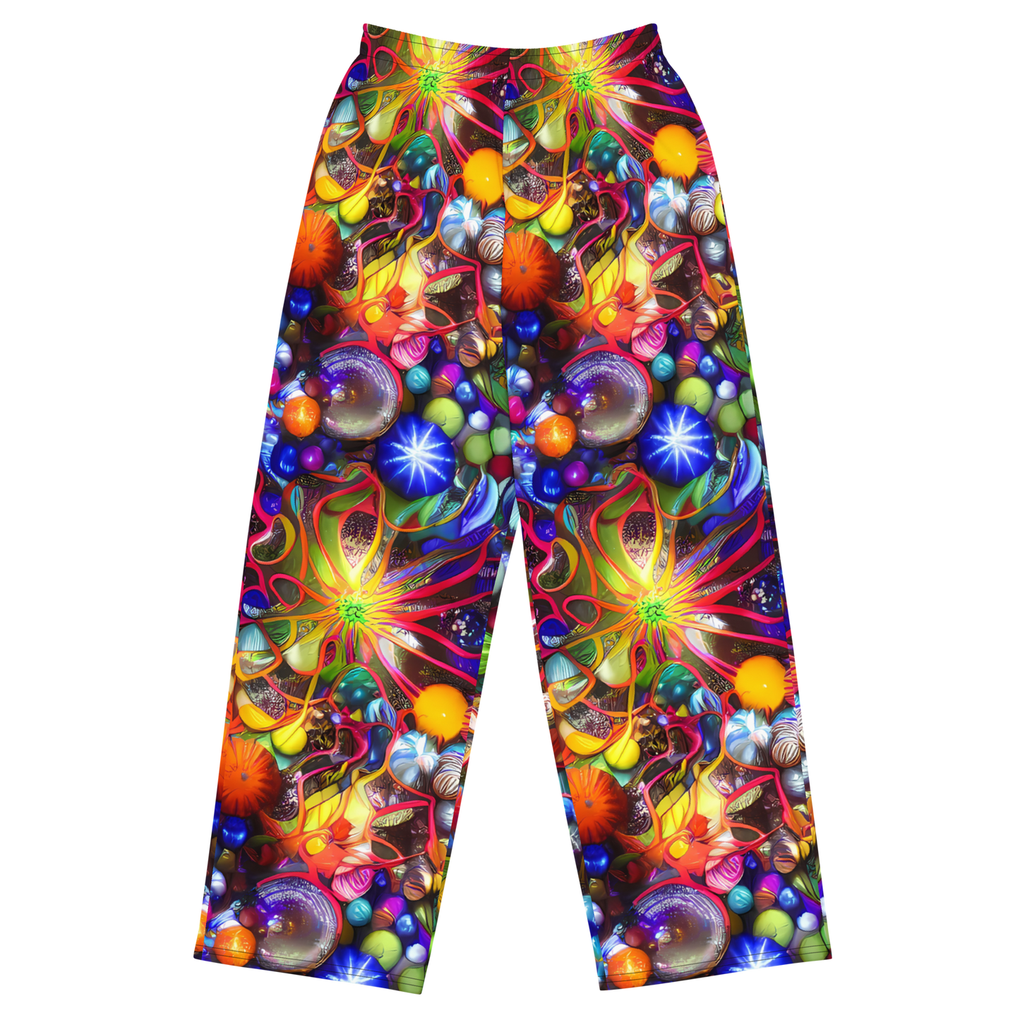 Wide-Leg Pants - Euphoric Sphere