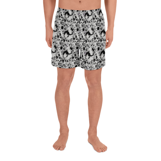 Men's Athletic Shorts - Crater Swirl