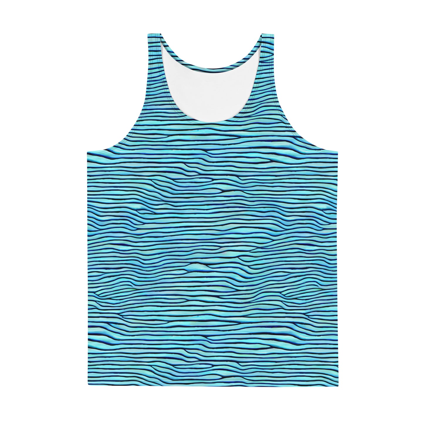 Men's Tank Top - Aqua Drift