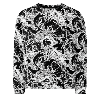 Sweatshirt - Chaos in Black