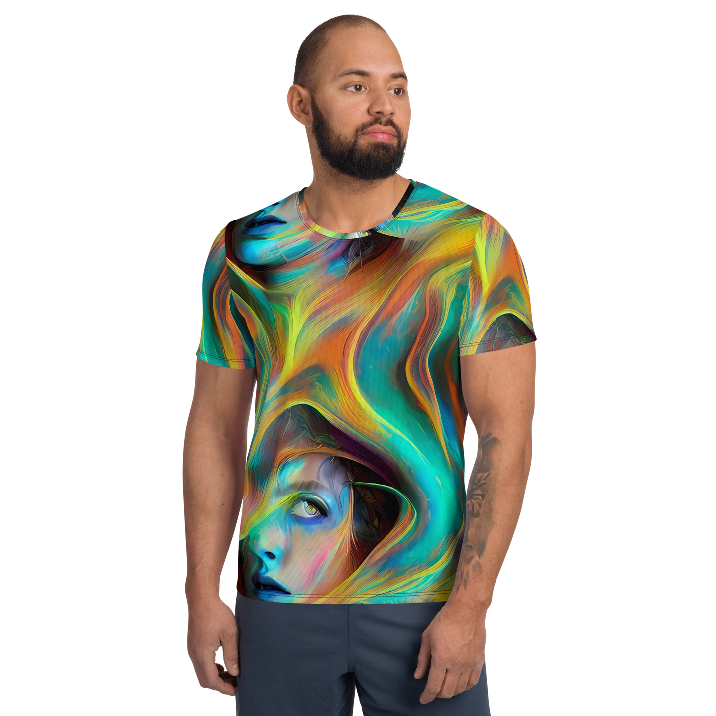 Men's Athletic T-Shirt - Dreamweaver Fusion