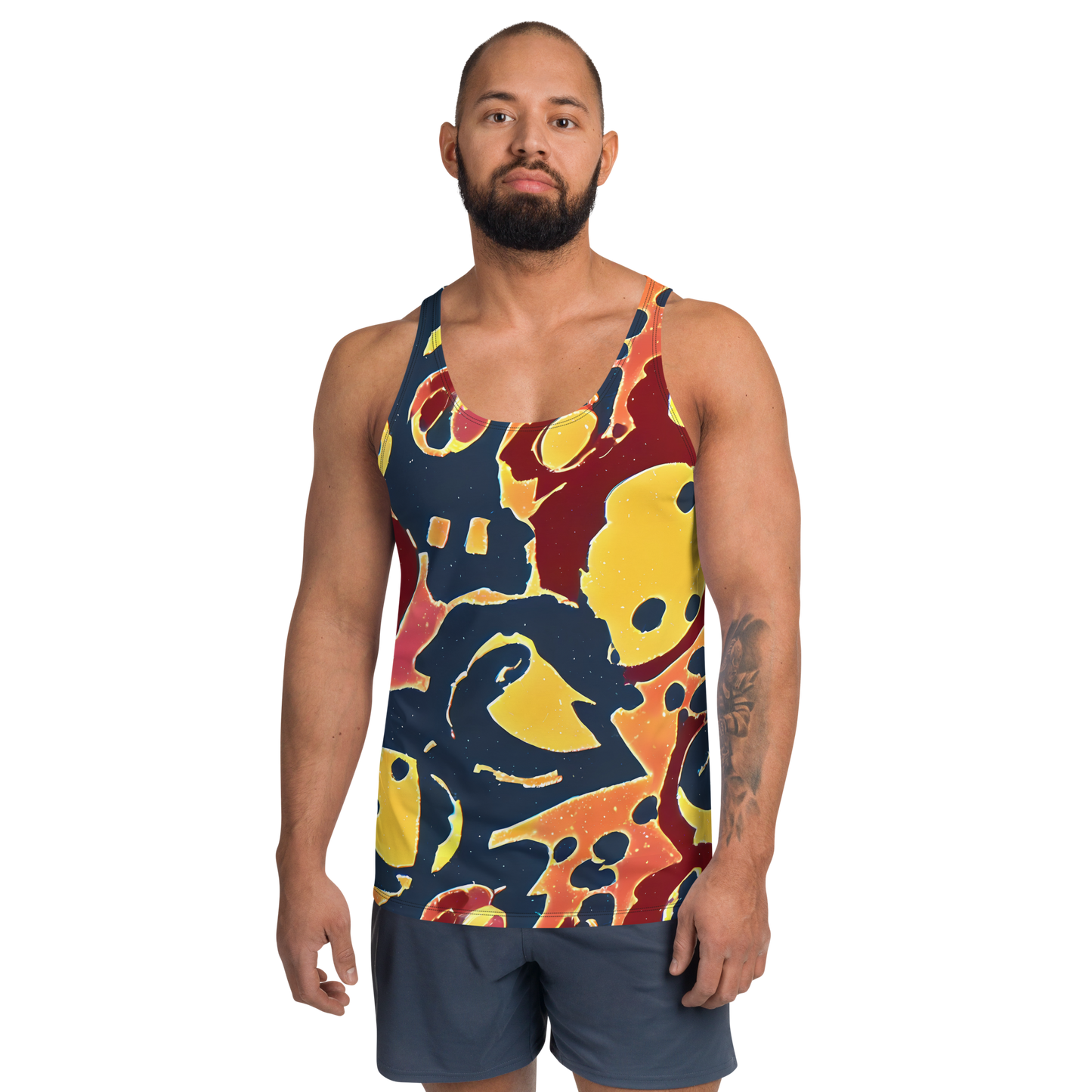 Men's Tank Top - Sunset Silhouette