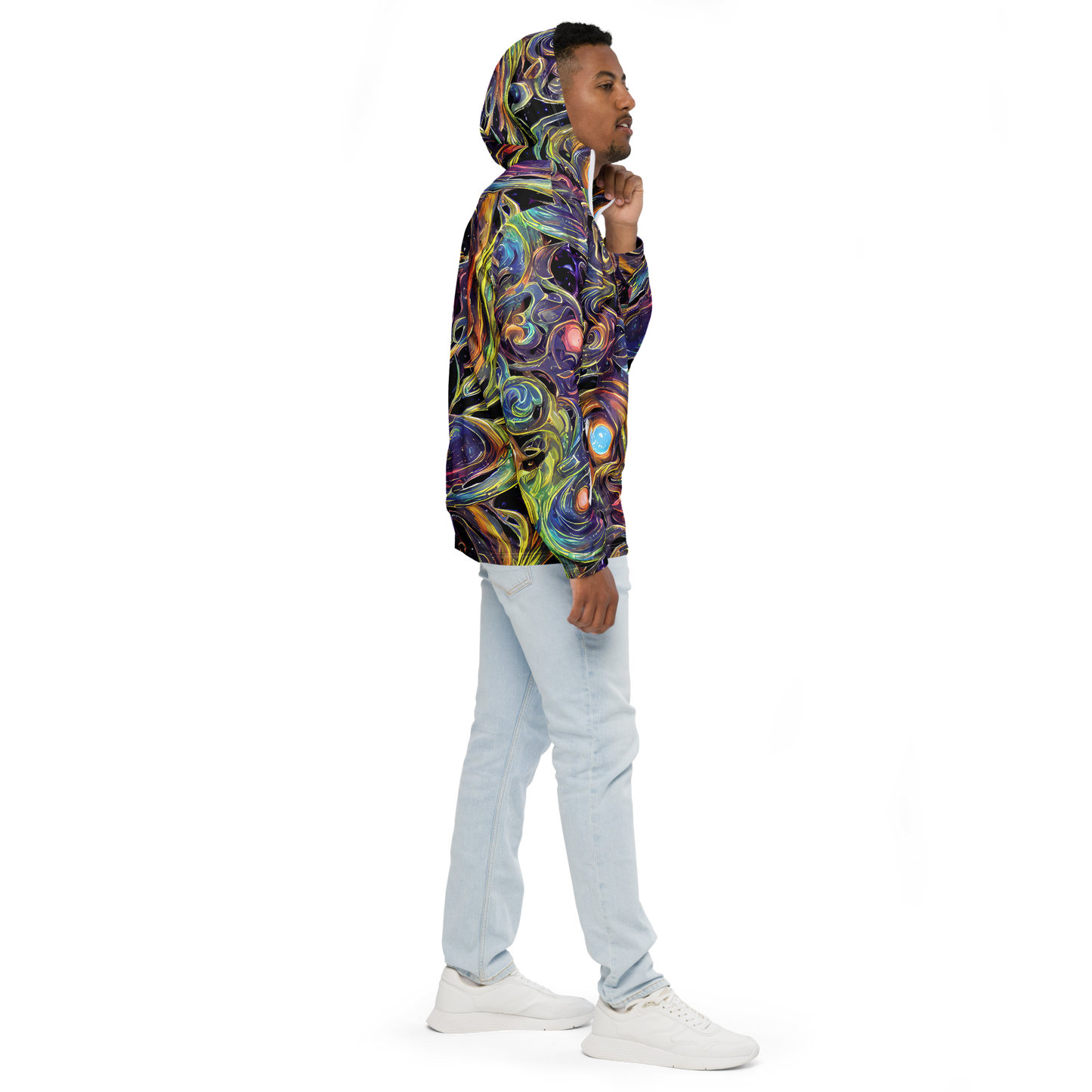 Men's Windbreaker - Lebacq Swirl