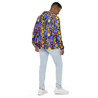 Men's Windbreaker - Radiant Mayhem