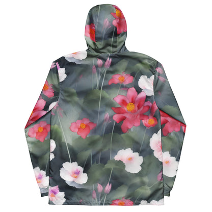 Men's Windbreaker - Petal Reverie