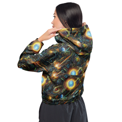 Women's Cropped Windbreaker - Ferez Vortex