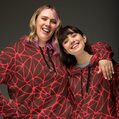 Hoodie - Scarlet Vines