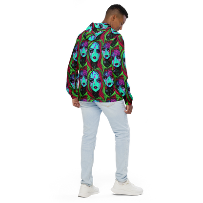 Men's Windbreaker - Luminous Nightfall