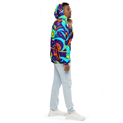 Men's Windbreaker - Stellar Swirl