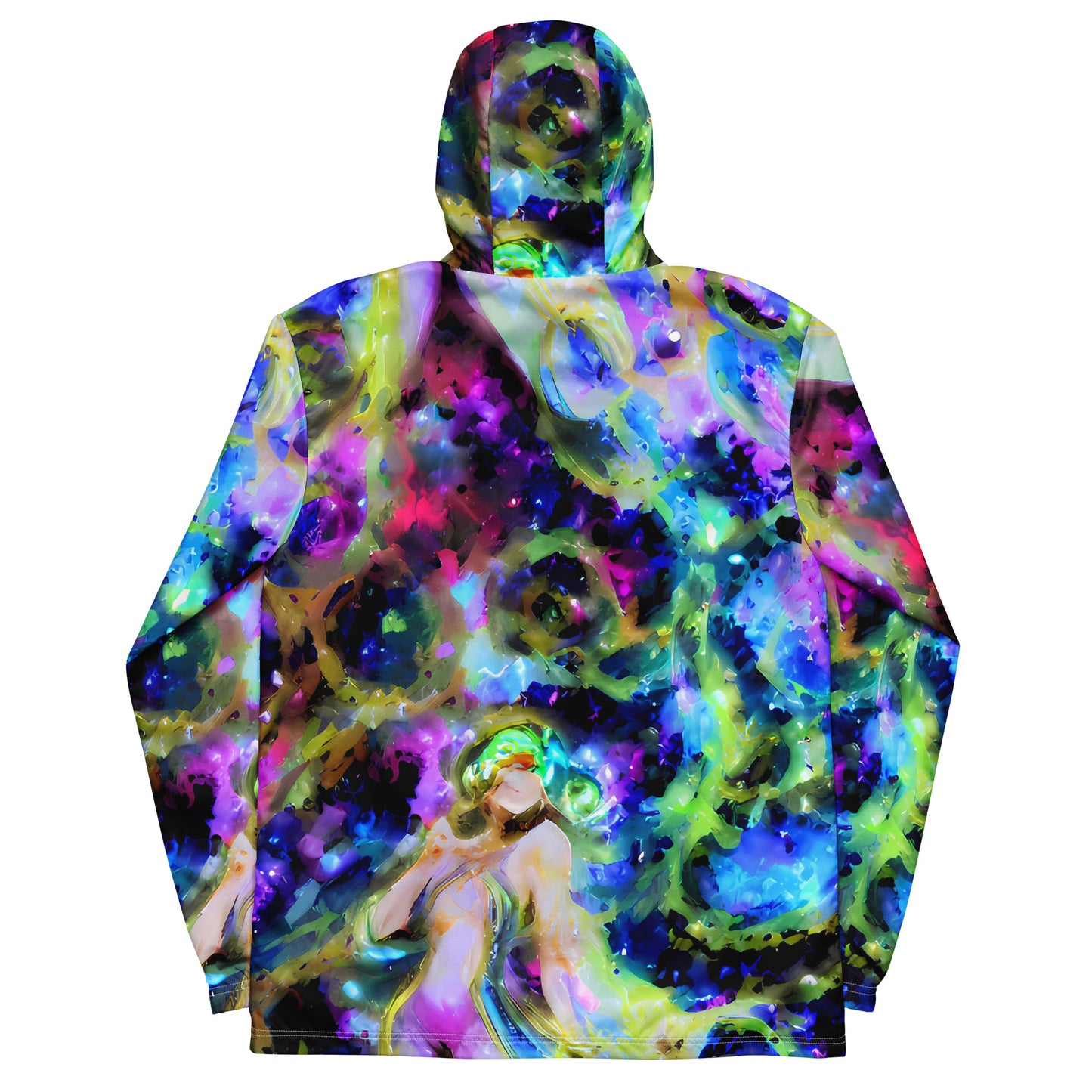 Men's Windbreaker - Fantasy Spiral