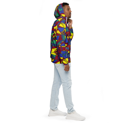 Men's Windbreaker - Vibrant Vexation