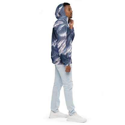 Men's Windbreaker - Frosted Zenith