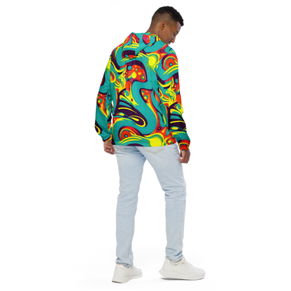 Men's Windbreaker - Retro Ribbon