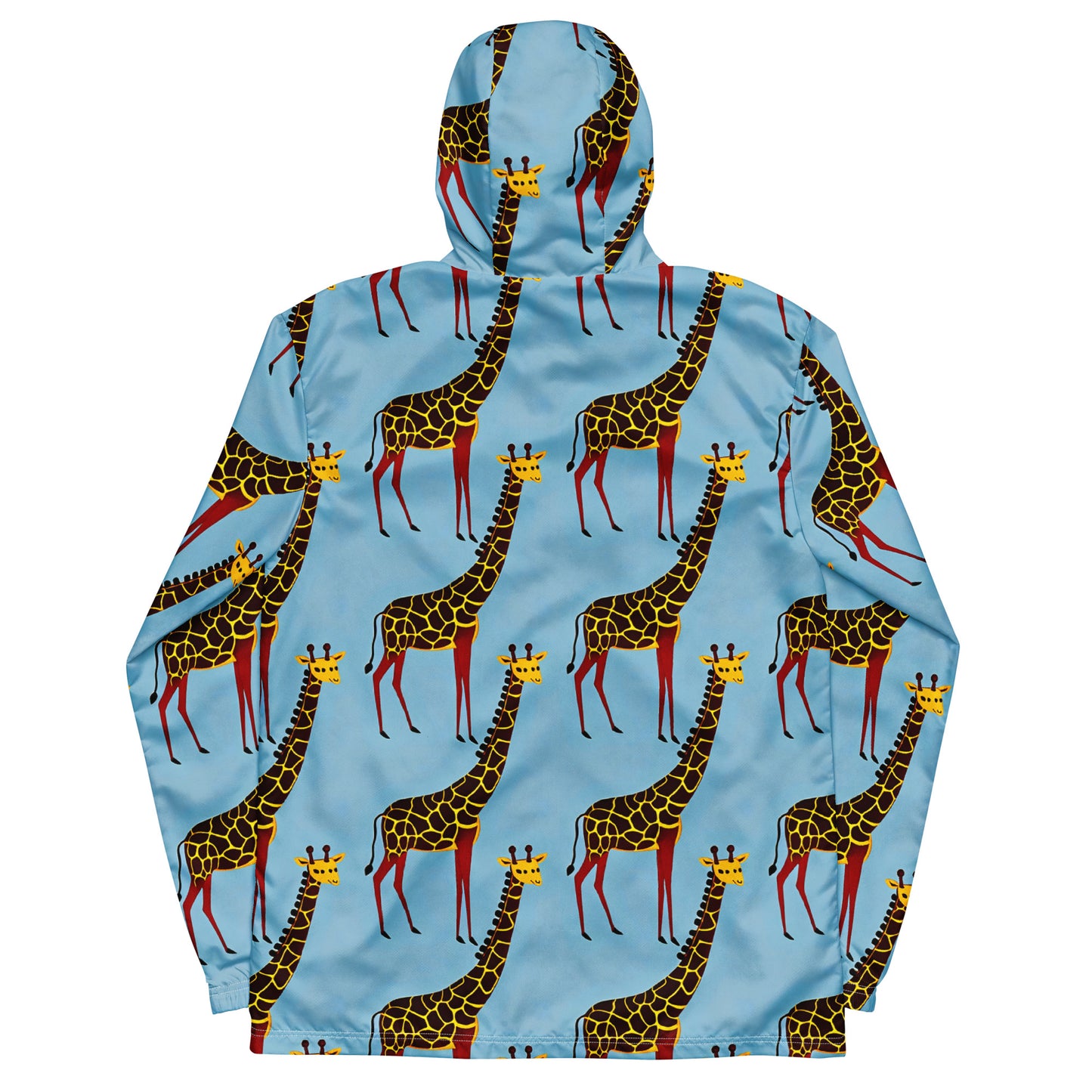 Men's Windbreaker - Giraffe Groove