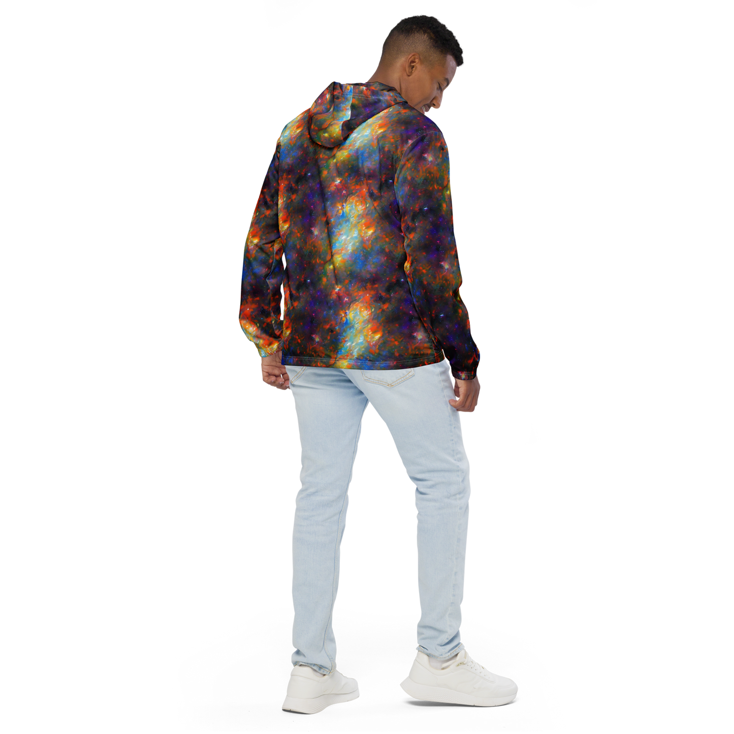 Men's Windbreaker - Ephemeral Fantasy