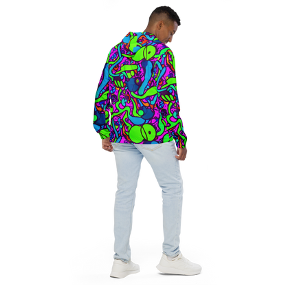 Men's Windbreaker - Funky Vortex